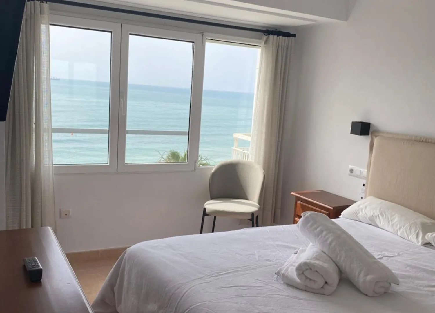 Apartamento Con Terraza Vista Al Mar Malagueta Малага 0*,