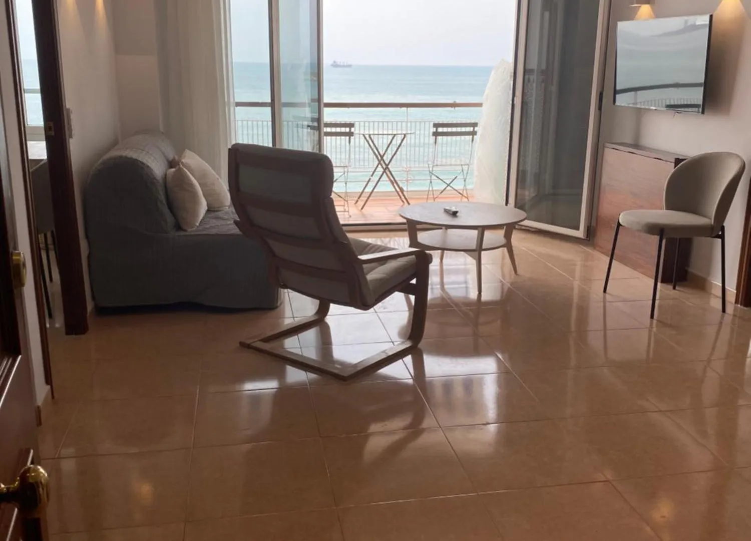 Apartamento Con Terraza Vista Al Mar Malagueta Màlaga Apartmán