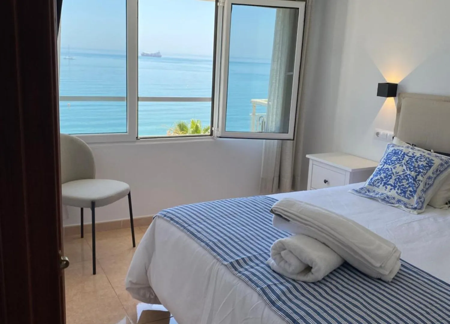 Apartmán Apartamento Con Terraza Vista Al Mar Malagueta Màlaga